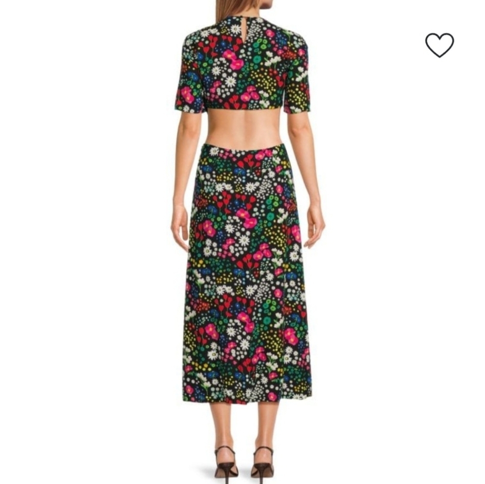 NWT The Kooples Joyful Flower Maxi Dress Size 2 - Picture 2 of 13